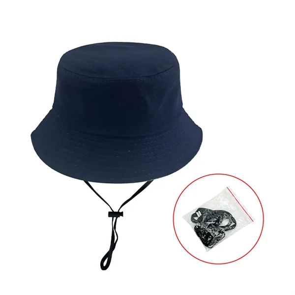 100% Cotton Unisex Fisherman Bucket Hat - 100% Cotton Unisex Fisherman Bucket Hat - Image 11 of 11