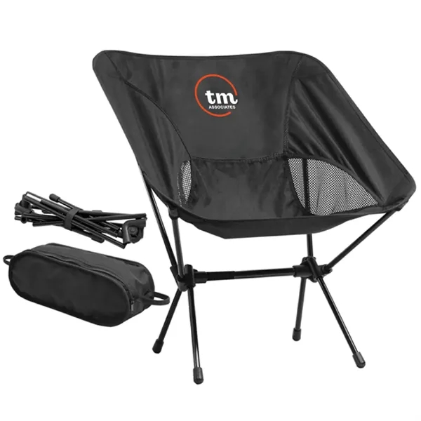 Portable Folding Chair w/ Carry Bag,Holds 250lbs for Camping - Portable Folding Chair w/ Carry Bag,Holds 250lbs for Camping - Image 1 of 4