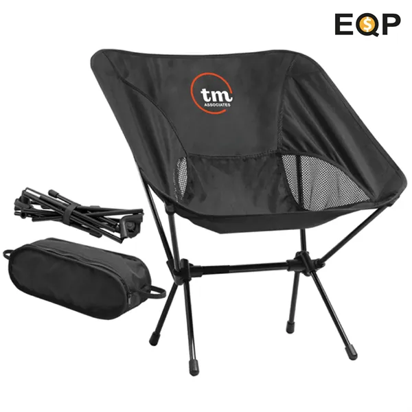 Portable Folding Chair w/ Carry Bag,Holds 250lbs for Camping - Portable Folding Chair w/ Carry Bag,Holds 250lbs for Camping - Image 0 of 4