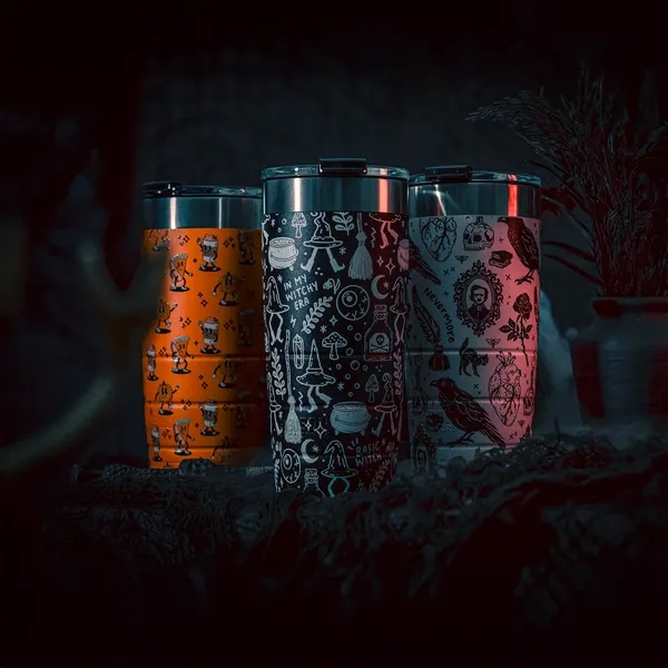 Leakproof 22 oz Bison Tumbler - Printed - Halloween Series - Leakproof 22 oz Bison Tumbler - Printed - Halloween Series - Image 10 of 12