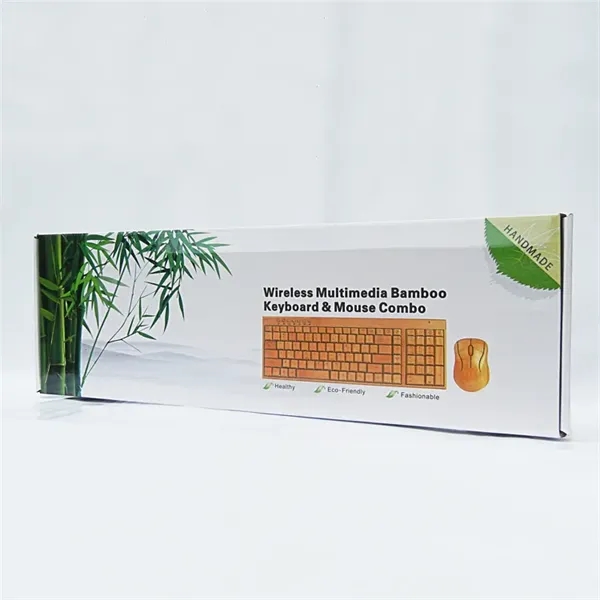 Bamboo Wireless Keyboard and Mouse - Bamboo Wireless Keyboard and Mouse - Image 3 of 3