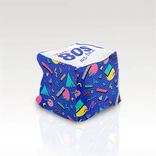 Promotional Toss Up Bean Bag Cube - Promotional Toss Up Bean Bag Cube - Image 1 of 1