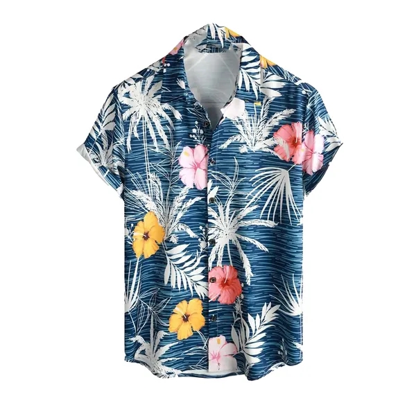 Custom Sublimated Elite Adult Hawaiian Shirt - Custom Sublimated Elite Adult Hawaiian Shirt - Image 2 of 6