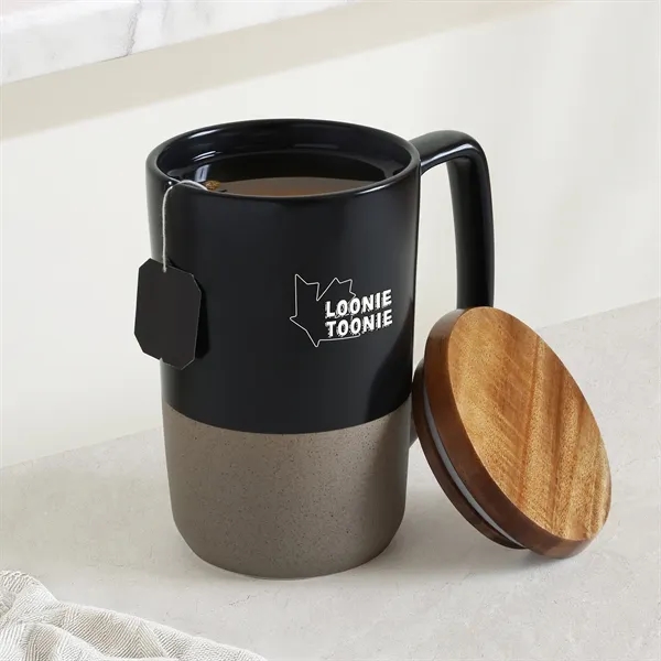 Valencia 16 Fl. Oz. Ceramic Mug With Lid - Valencia 16 Fl. Oz. Ceramic Mug With Lid - Image 1 of 3