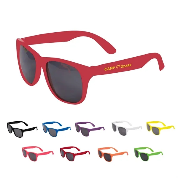 Single Color Matte Sunglasses - Single Color Matte Sunglasses - Image 0 of 9