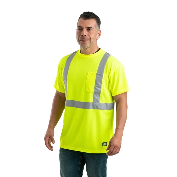 Berne Men's Tall Hi-Vis Class 2 Performance Short Sleeve ... - Berne Men's Tall Hi-Vis Class 2 Performance Short Sleeve ... - Image 0 of 1