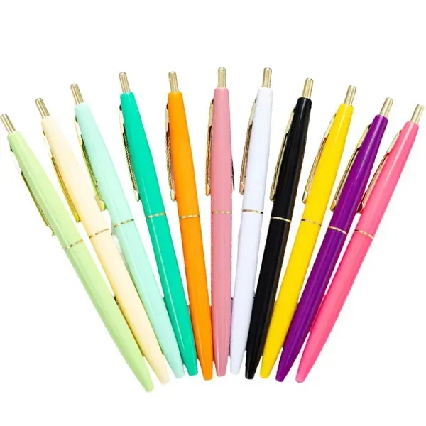Promotional Hotel Gold Click Pens - Promotional Hotel Gold Click Pens - Image 9 of 10