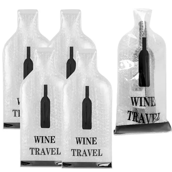 Travel Wine Bottle Bubble Wrap Bag - Travel Wine Bottle Bubble Wrap Bag - Image 5 of 7