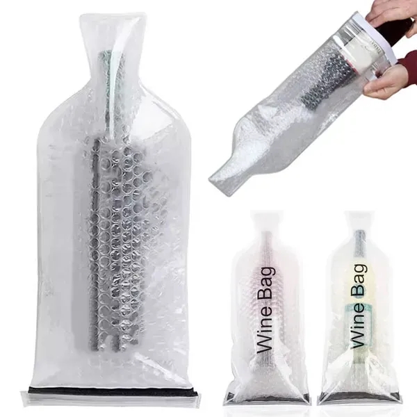 Travel Wine Bottle Bubble Wrap Bag - Travel Wine Bottle Bubble Wrap Bag - Image 7 of 7