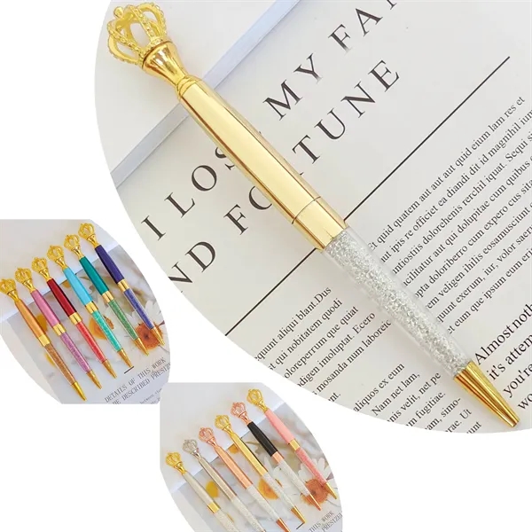 Crystal Crown Pen - Crystal Crown Pen - Image 0 of 5