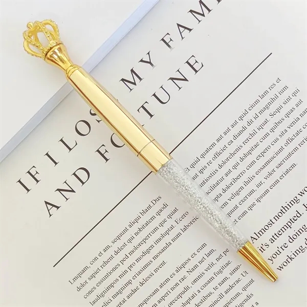 Crystal Crown Pen - Crystal Crown Pen - Image 1 of 5