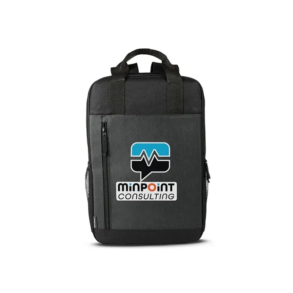 Austin Nylon Collection Laptop Backpack - Austin Nylon Collection Laptop Backpack - Image 2 of 3