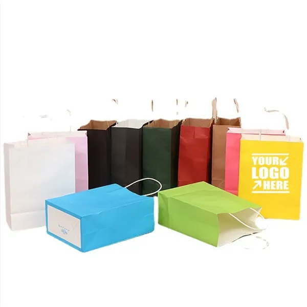 Kraft Paper Gift Bags - Kraft Paper Gift Bags - Image 0 of 1