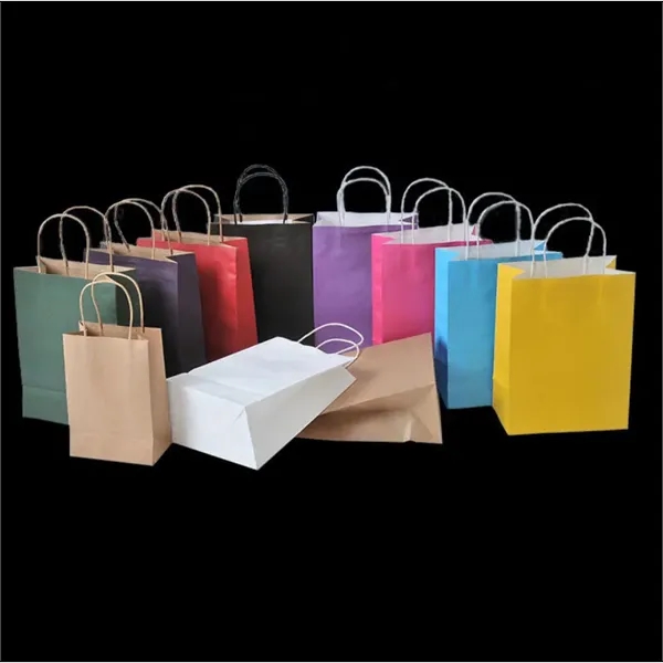 Kraft Paper Gift Bags - Kraft Paper Gift Bags - Image 1 of 1