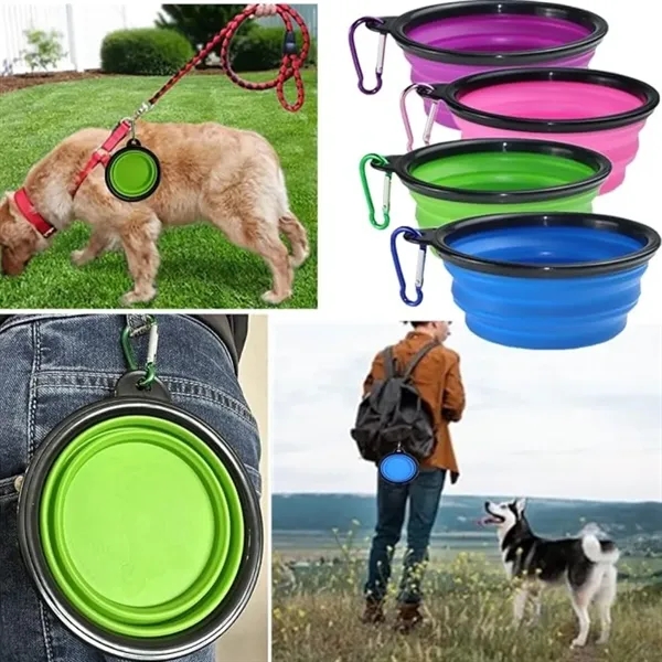 5" Diameter Collapsible Bowls Dog Pet - 5" Diameter Collapsible Bowls Dog Pet - Image 7 of 8