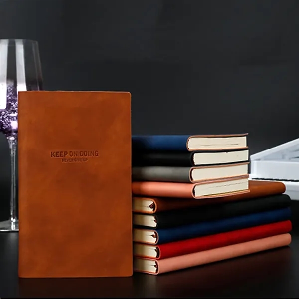 PU Leather Vintage Travel Lined Writing Notebook - PU Leather Vintage Travel Lined Writing Notebook - Image 0 of 1