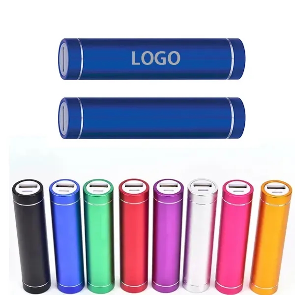 2600mAh  Cylinder Power Bank - 2600mAh  Cylinder Power Bank - Image 0 of 5