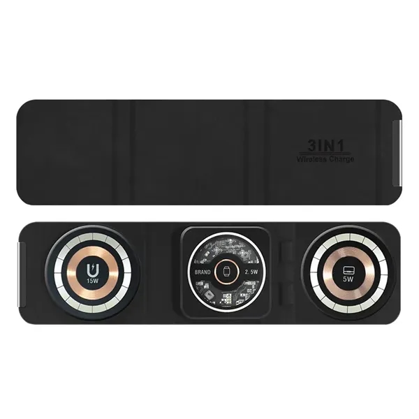 3 In 1 Foldable Wireless Charger - 3 In 1 Foldable Wireless Charger - Image 5 of 6