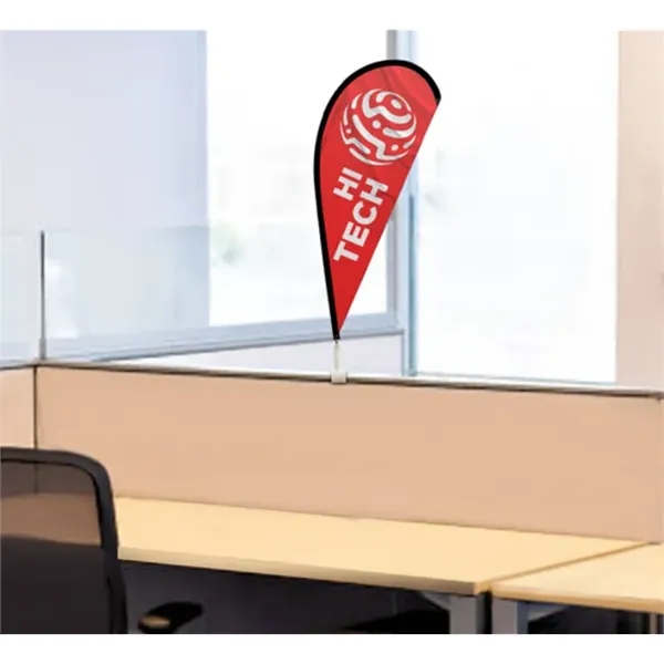 Clip Flags - Teardrop Double Sided  (12.17" x 23.78") - Clip Flags - Teardrop Double Sided  (12.17" x 23.78") - Image 0 of 2