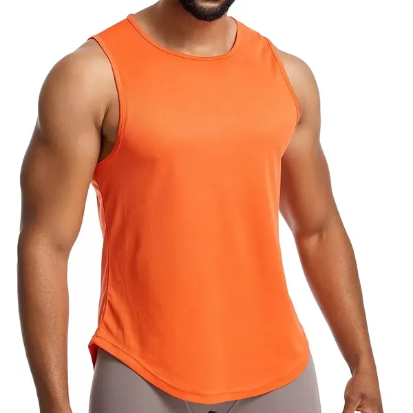 Mesh Breathable Sleeveless Vest Men - Mesh Breathable Sleeveless Vest Men - Image 8 of 11