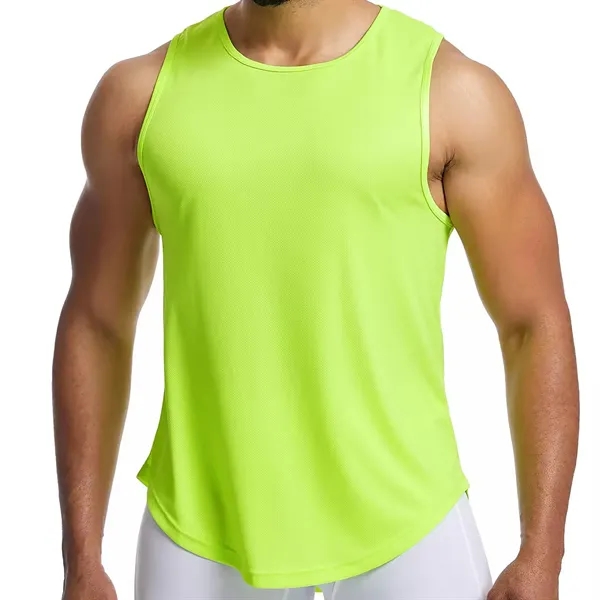 Mesh Breathable Sleeveless Vest Men - Mesh Breathable Sleeveless Vest Men - Image 10 of 11