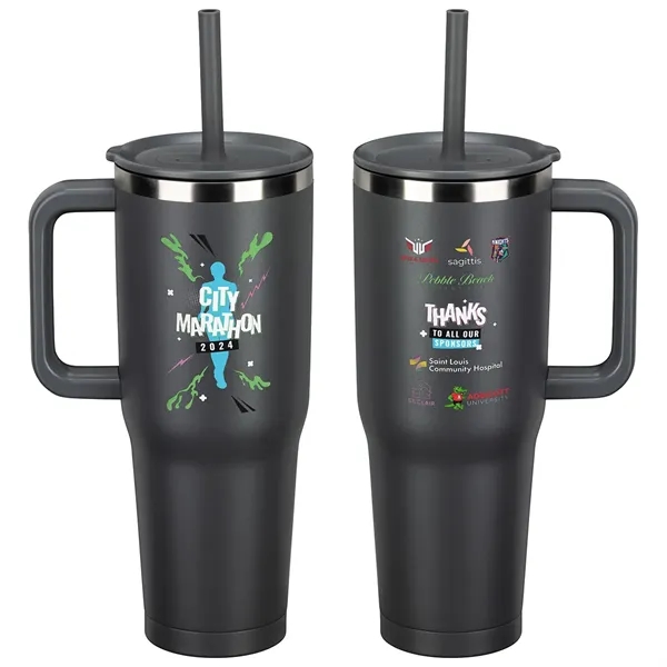 SENSO® Summit 40 oz Insulated Stainless Steel Travel Mug wi - SENSO® Summit 40 oz Insulated Stainless Steel Travel Mug wi - Image 3 of 12