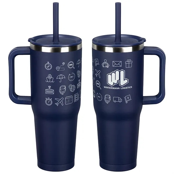 SENSO® Summit 40 oz Insulated Stainless Steel Travel Mug wi - SENSO® Summit 40 oz Insulated Stainless Steel Travel Mug wi - Image 6 of 12