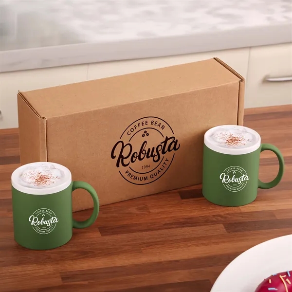 11 oz Sunrise Velvet Touch Ceramic Mug Gift Set - 11 oz Sunrise Velvet Touch Ceramic Mug Gift Set - Image 0 of 0