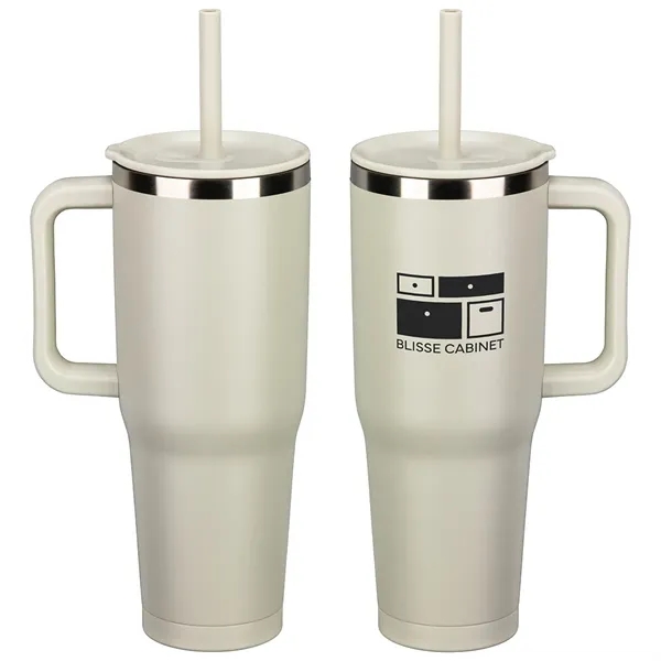 SENSO® Summit 40 oz Insulated Stainless Steel Travel Mug wi