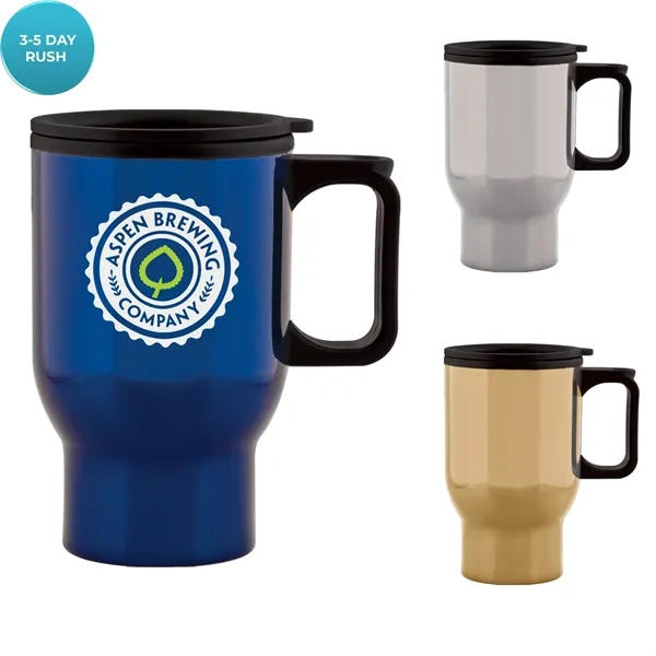 15 oz  Stainless Travel Mug