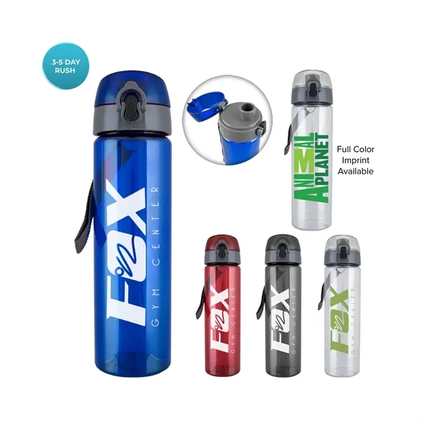 25 oz Bottle with Trekker Lid - 25 oz Bottle with Trekker Lid - Image 0 of 4