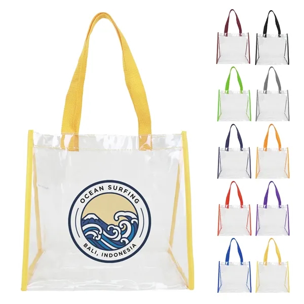 Clear Stadium Security Open Tote - Clear Stadium Security Open Tote - Image 0 of 10