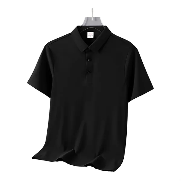 Ice Silk Seamless Work Polo Shirt - Ice Silk Seamless Work Polo Shirt - Image 7 of 11