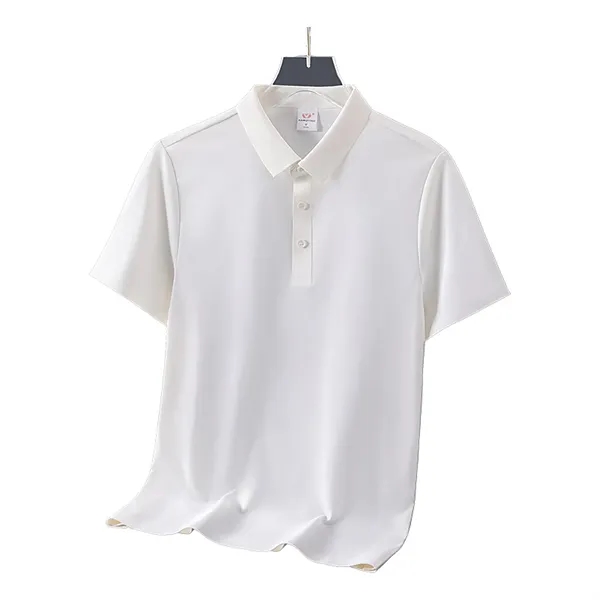 Ice Silk Seamless Work Polo Shirt - Ice Silk Seamless Work Polo Shirt - Image 10 of 11