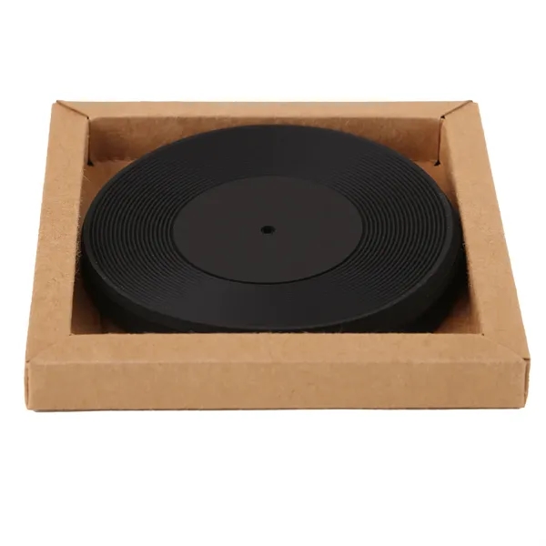 4 Piece Record Coaster Set In Box - 4 Piece Record Coaster Set In Box - Image 2 of 4