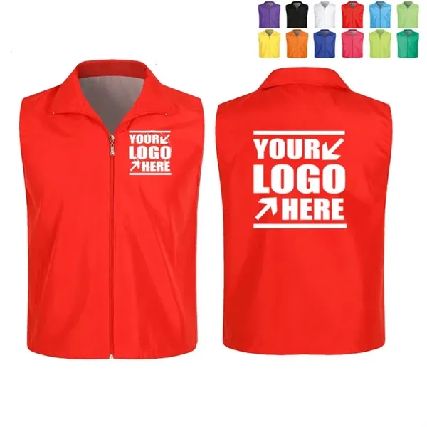Adult Volunteer Activity Vest Supermarket Uniform - Adult Volunteer Activity Vest Supermarket Uniform - Image 0 of 2
