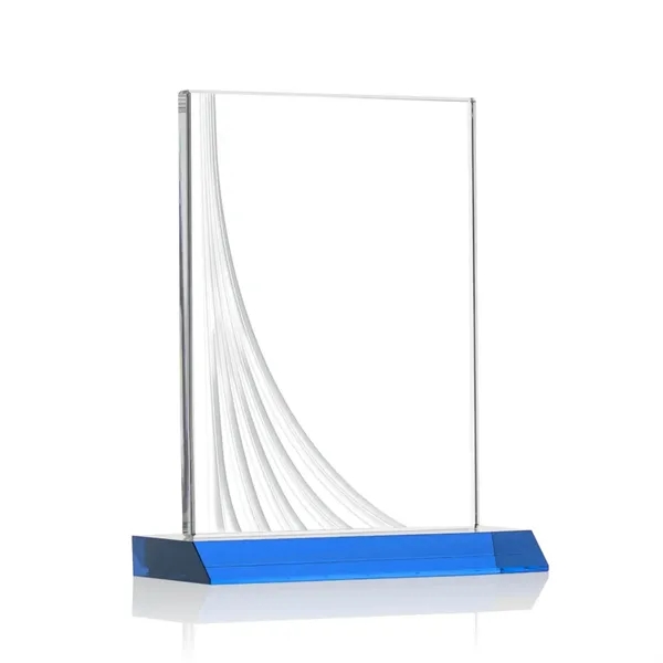 Leighton Liquid Crystal™ Award - Sky Blue - Leighton Liquid Crystal™ Award - Sky Blue - Image 4 of 6