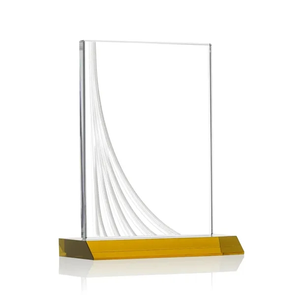 Leighton Liquid Crystal™ Award - Amber - Leighton Liquid Crystal™ Award - Amber - Image 4 of 6