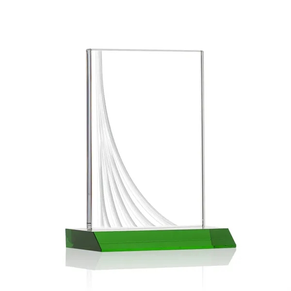Leighton Liquid Crystal™ Award - Green - Leighton Liquid Crystal™ Award - Green - Image 2 of 6