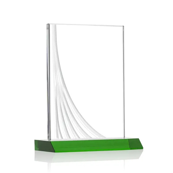 Leighton Liquid Crystal™ Award - Green - Leighton Liquid Crystal™ Award - Green - Image 4 of 6