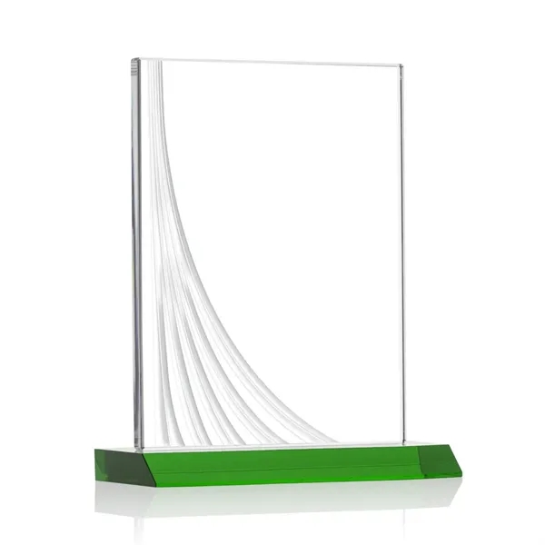 Leighton Liquid Crystal™ Award - Green - Leighton Liquid Crystal™ Award - Green - Image 6 of 6