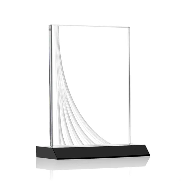 Leighton Liquid Crystal™  Award - Black - Leighton Liquid Crystal™  Award - Black - Image 4 of 6