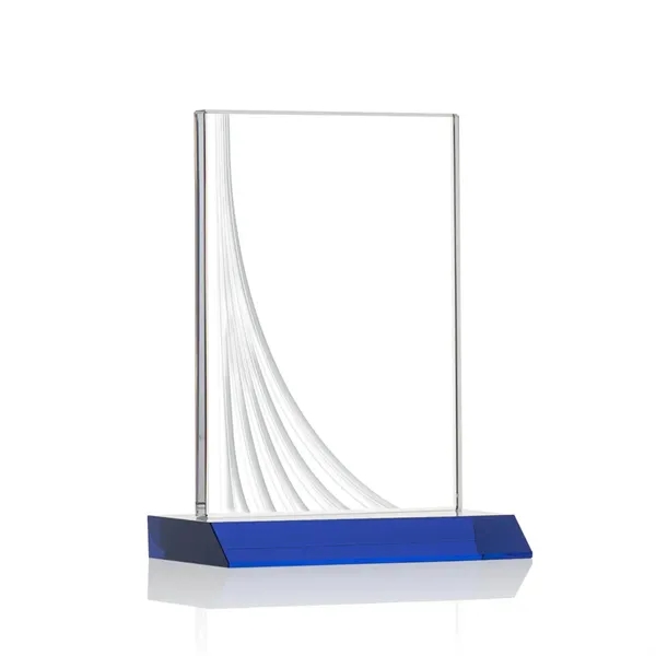 Leighton Liquid Crystal™  Award - Blue - Leighton Liquid Crystal™  Award - Blue - Image 2 of 6