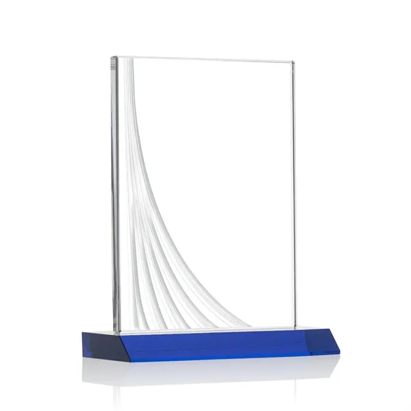 Leighton Liquid Crystal™  Award - Blue - Leighton Liquid Crystal™  Award - Blue - Image 4 of 6