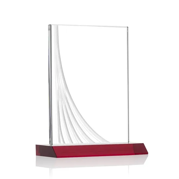 Leighton Liquid Crystal™ Award - Red - Leighton Liquid Crystal™ Award - Red - Image 4 of 6
