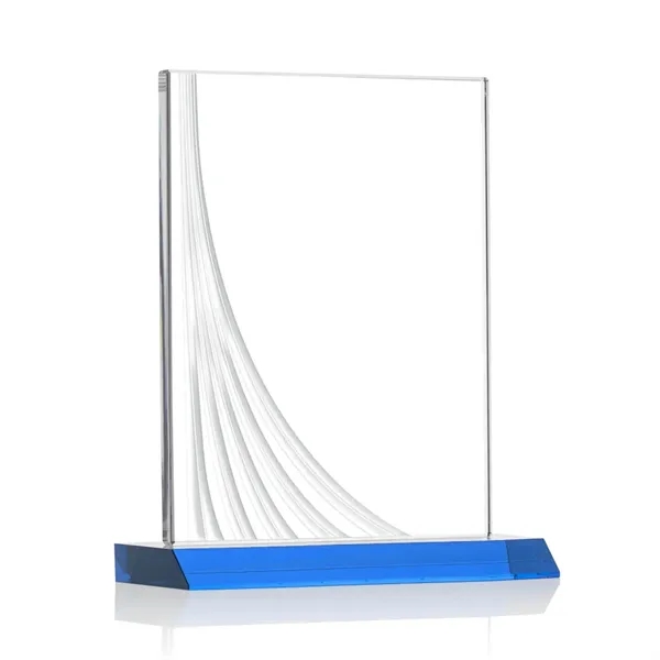 Leighton Liquid Crystal™ Award - Sky Blue - Leighton Liquid Crystal™ Award - Sky Blue - Image 6 of 6