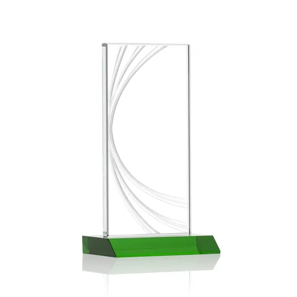 Hawkins Liquid Crystal™ Award - Green - Hawkins Liquid Crystal™ Award - Green - Image 2 of 6