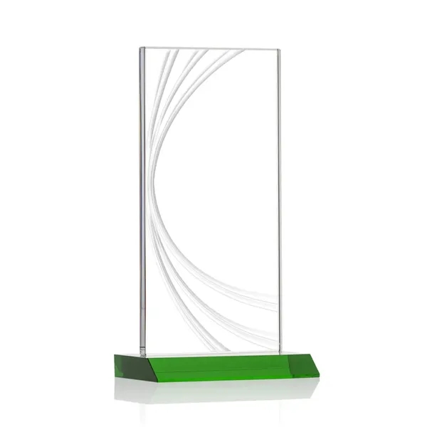 Hawkins Liquid Crystal™ Award - Green - Hawkins Liquid Crystal™ Award - Green - Image 4 of 6