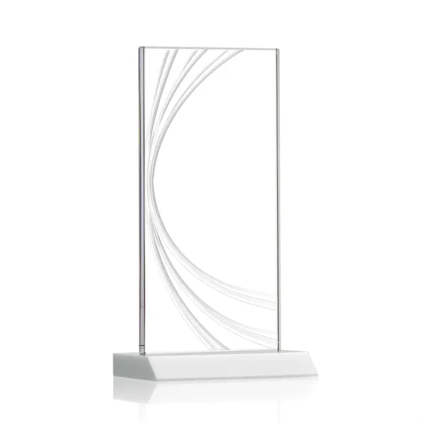Hawkins Liquid Crystal™ Award - White - Hawkins Liquid Crystal™ Award - White - Image 4 of 6