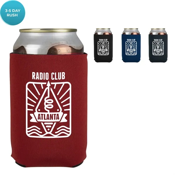 Custom Neoprene Can Holder - 2 Sided